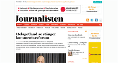 Desktop Screenshot of journalisten.se